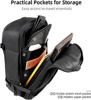 Sac à dos pour ordinateur portable de voyage TSA Friendly Flight Approved Carry-on Léger Business Rucksack Durable Large Weekender Bag Daypack