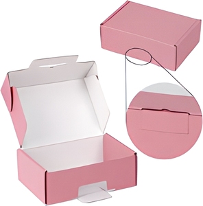 Caja <span class=keywords><strong>de</strong></span> Embalaje Rosa Plegable <span class=keywords><strong>de</strong></span> Lujo con Logotipo Personalizado, Caja <span class=keywords><strong>de</strong></span> Envío <span class=keywords><strong>para</strong></span> Joyería, Perfume y <span class=keywords><strong>Ropa</strong></span> - Product Image 1