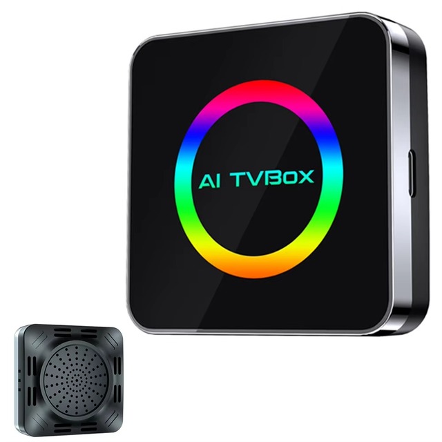 High Performance Wireless CarPlay Android Auto AI Box 4GB32GB Adapter Compatible with iOS and Android Converts Wired to Wireless