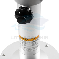Little Dolphin Guter Preis für neues Produkt Marine boot Zubehör Handbuch Einstellbare 13''marine Aluminium Sitz sockel Yacht