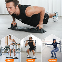 YETFUL Premium Pliable Push-Up Bar Board Personal Home Gym Dip Stands pour l'entraînement musculaire et l'exercice de la bande de résistance