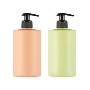 Minnie 500ml Cylindrical PE <b>Plastic</b> Bottle Lotion Pump Shampoo Body Lotion Cosmetic <b>Packaging</b> - Product Image 4