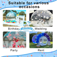 Dôme gonflable transparent commercial pour maison à bulles en gros