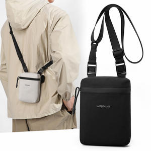 WePower Minimalist Unisex <b>Crossbody</b> <b>Bag</b> <b>Nylon</b> Waterproof Lightweight Solid Color Everyday Outfits Spring 2026 - Product Image 4
