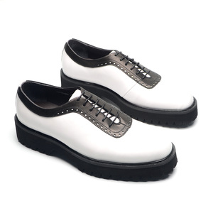 Nouvelles chaussures Oxford pour hommes en cuir de vachette pleine fleur avec semelles souples et confortables - chaussures en cuir formelles et décontractées pour affaires - Product Image 2