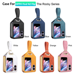 Funda de Teléfono VIETAO de Lujo en Cuero PU Electrochapado y PC para OPPO <span class=keywords><strong>Find</strong></span> <span class=keywords><strong>N2</strong></span> <span class=keywords><strong>Flip</strong></span> con Características Antigolpes y Soporte para Teléfono - Product Image 6