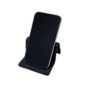 Foldable Anti-Slip Aluminum Flexible Deformation <b>Bracket</b> Silicone Mount Suction Cup For Mobile Phone <b>Black</b> - Product Image 3