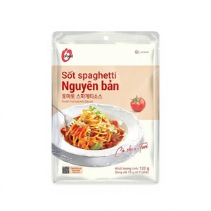 ซอสสปาเก็ตตี้มะเขือเทศสด O'food แบบซอง 120 กรัม - ซอสพาสต้าพร้อมใช้ สะดวกและรวดเร็ว (ขายส่งและรับผลิตแบบ OEM) - Product Image 2
