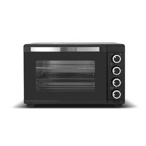 <strong>Retro</strong> Knob Control Toaster 10L Mini Capacity Steam Oven <strong>Microwave</strong> With Timer - Product Image 5