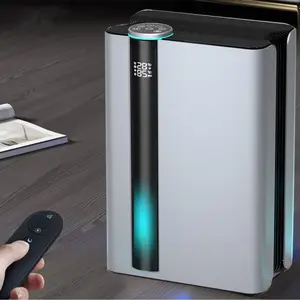 Remote Control Multi-function Intelligent Plastic Dehumidifier With 2.8L Water Tank