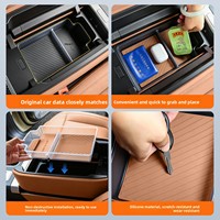 Geeignet für Chery ICAR V27 Armlehnenbox Aufbewahrungsbox Innenraum-Aufbewahrungsregal Rutschfeste Auflage V27 Zubehör