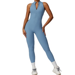 Combinaison sexy à demi-fermeture éclair pour femmes Combinaisons pour femmes de haute qualité Combinaisons 2024 Combinaison élégante pour femmes - Product Image 1