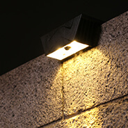 Lampu dekorasi pagar tenaga surya IP65, lampu dinding tenaga surya, lampu LED lanskap, lampu siang hari, lampu pagar luar ruangan, lampu pagar tenaga surya, dekorasi Modern