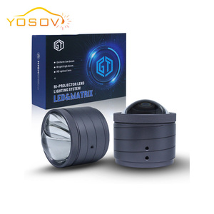 Yosovlamp Phare antibrouillard LED laser bicolore automobile étanche en aluminium 6000K compatible avec Accord X5 X6 Azera City - Product Image 6