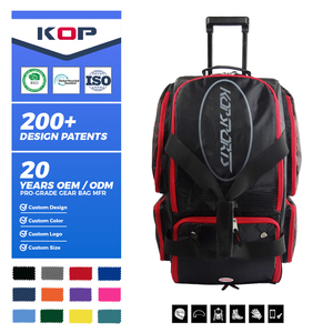 <span class=keywords><strong>Sac</strong></span> <span class=keywords><strong>de</strong></span> transport à <span class=keywords><strong>roulettes</strong></span> KOP OEM pour casque <span class=keywords><strong>de</strong></span> <span class=keywords><strong>course</strong></span> style Pro, avec grand compartiment principal ventilé et doublure souple - Product Image 1
