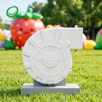 Souffleur Gonflable Interne Mini Haute Qualité Fiable, Gonfleur Populaire pour Poupées et Figurines de Dessins Animés, Portable Électrique en Métal et Plastique
