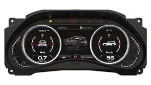 12.3 "công cụ kỹ thuật số cụm cho Nissan tuần tra Y62 2011 - 2022 LCD Speedometer tay phải điều khiển tay trái điều khiển - Product Image 5