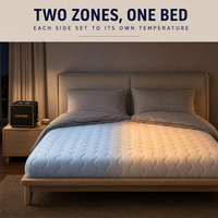 Alternative au matelas rafraîchissant Eight Sleep Pod 5 Water Active Cooling, surmatelas rafraîchissant à eau pour le contrôle de la température du sommeil