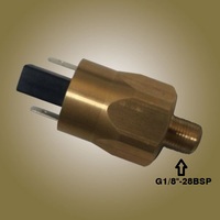 Pressostat de Précision Réglable 250VAC 6A Compatible Eau et Climatisation Automobile, Matériau SUS304