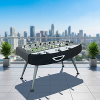 Table de football de 5 pieds de long, nouvelle conception, pour usage intérieur, avec barre télescopique