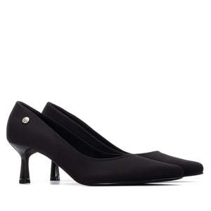 Xti Women's <b>Pumps</b> 144704 Brown Leather Heels For Office Wear - Product Image 4