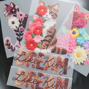 Factory Direct Zodiac Cartoon Dtf Transfers Scriptures Inspiration Textile Mama Crochet Dtf Transfers Ready To Press For Garment - Product Image 4