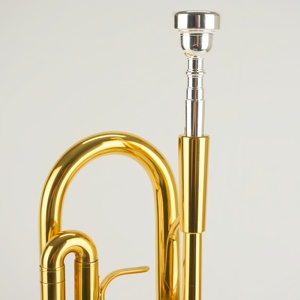 Trompette professionnelle en Do, laiton de haute qualité, finition laquée or, instrument à vent durable et adapté aux débutants, électrolyse. - Product Image 6