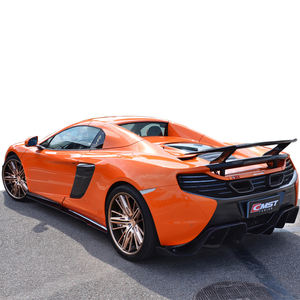 Kit carrozzeria in fibra di carbonio per Mclaren 650s 650c diffusore anteriore con labbro posteriore minigonne laterali alettone per Mclaren 650s 650c - Product Image 5