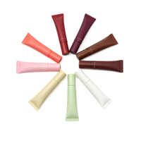 Sérum Lèvres Liquide Peptidique Traitement Vegan Anti-Rides Réparateur Lèvres Sèches Teinté Hydratant Longue Durée Baume à Lèvres Brillant Transparent