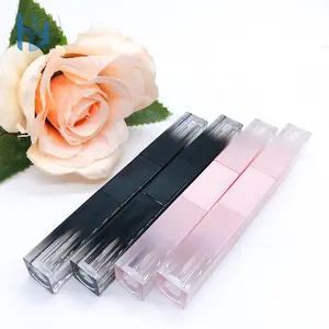 Venta caliente logotipo personalizado envase cosmético doble cara lápiz labial tubo aplicador brillo <span class=keywords><strong>de</strong></span> <span class=keywords><strong>labios</strong></span> tubos - Product Image 2