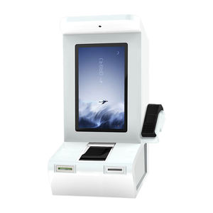 Terminal de service libre pour la manipulation des <span class=keywords><strong>colis</strong></span>, à poser au sol, intérieur, écran tactile capacitif, affichage LED, paiement en espèces et en pièces, OEM ODM SDK - Product Image 4