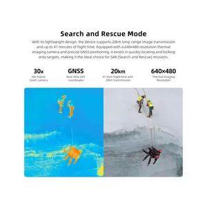 Professionnel Fimi X8t V640 Professional Thermal 4k Uhd 3-axis Gimbal Long Distance Gps <b>Night</b> Vision <b>Camera</b> - Product Image 5