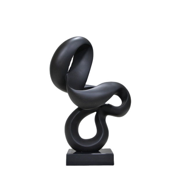 Handmade black wood grain