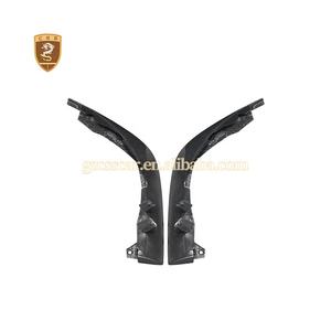 Kit de carrosserie en Fiber de carbone sec de Style Novi pour Ferrari F8 avant enveloppement Angle capot évent jupes latérales garde-boue aileron arrière pièces en carbone - Product Image 4