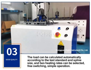ISO 306 Fabrika Fiyatı Düğmeli Dijital HDT VST Vicat Yumuşama Noktası Sıcaklık <span class=keywords><strong>Test</strong></span> Cihazı - Product Image 4