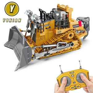 Onyx 1:24 điều khiển từ xa Xe ủi đất Xây dựng đồ chơi cho bé trai, 2.4GHz 9 kênh RC Xe ủi đất đồ chơi cho bé trai 6 + trẻ em sinh nhật - Product Image 2