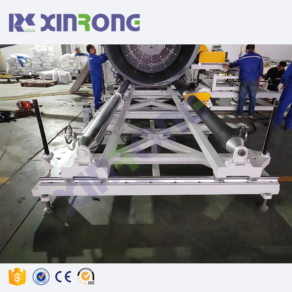 Xinrongplas fornecimento de fábrica máquina de tubo de enrolamento de parede oca PE 300-3000mm