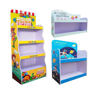 Standar tinggi portabel lipat kertas bergelombang parfum toko rak Tampilan promosi penjualan - Product Image 4