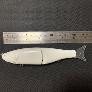 Señuelo de Pesca Económico de 7''/60g, 2 Segmentos, Sin Pintar, Tipo Glide Bait, Color Personalizado - Product Image 2