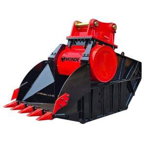 Godet broyeur à mâchoires pour excavatrice, pour débris <span class=keywords><strong>de</strong></span> construction, roches <span class=keywords><strong>de</strong></span> carrière, exploitation minière, adaptateur <span class=keywords><strong>de</strong></span> brise-roche hydraulique, attache pour blocs <span class=keywords><strong>de</strong></span> béton - Product Image 1