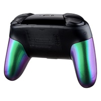 EXtremeRate Mango Trasero Rieles Laterales Shell Case Cover Handle Grips Shell Para Nintendo Switch Pro Controller