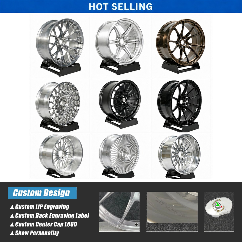 JHDZ Forged Wheels Wire 13 15 17 19 Inch Gold Chrome Spoke 5x114.3 ...