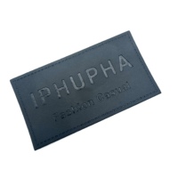 Patchs en cuir carrés personnalisés avec logo de marque, estampés à chaud, gaufrés 3D, découpés au laser, lavables, pour vêtements, sacs, chapeaux, en rouleau, taille personnalisée