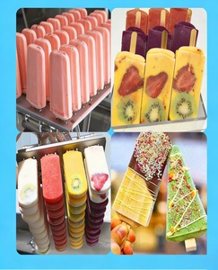 เครื่องทำไอศกรีมแท่งอเนกประสงค์พร้อมฟังก์ชั่นบรรจุและปิดผนึกในตัวสำหรับการผลิต<span class=keywords><strong>ขนม</strong></span>หวานแช่แข็งหลากหลายชนิด - Product Image 5