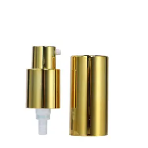 Outer spring 18mm 18/415 aluminum gold silver treatment pump sprayer with aluminum over cap