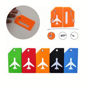 Étiquettes de bagages en silicone personnalisées avec logo, étiquettes de bagages de voyage vierges personnalisables pour compagnies aériennes, étiquettes de bagages de luxe en gros - Product Image 3