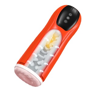 Productos para Adultos, Masturbador Masculino Totalmente Automático, Copa de Succión Telescópica, Sonido Inteligente, Calentamiento, Canal Realista - Product Image 1
