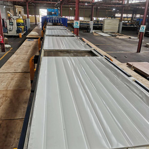 2 + 2 không liên tục PU PUF PIR Polyurethane Sandwich Panel máy sản xuất máy móc nhựa đùn Board làm máy móc - Product Image 2