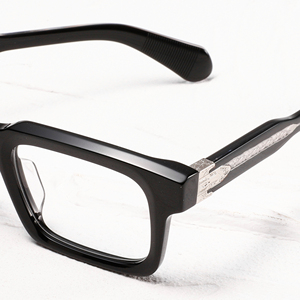 Full Rim Rectangle <b>Eyeglasses</b> <b>Frames</b> Men Solid Color Anti-Uv Vision Correction Adult Unisex - Product Image 5