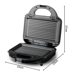Gaufrier 3 en 1 pour petit déjeuner, grille-pain à 2 tranches - Product Image 2